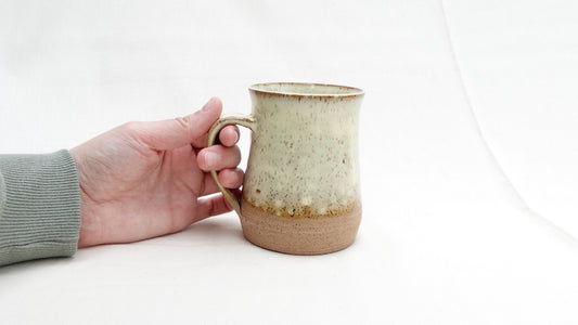 Handmade Butter Yellow Ceramic Mug