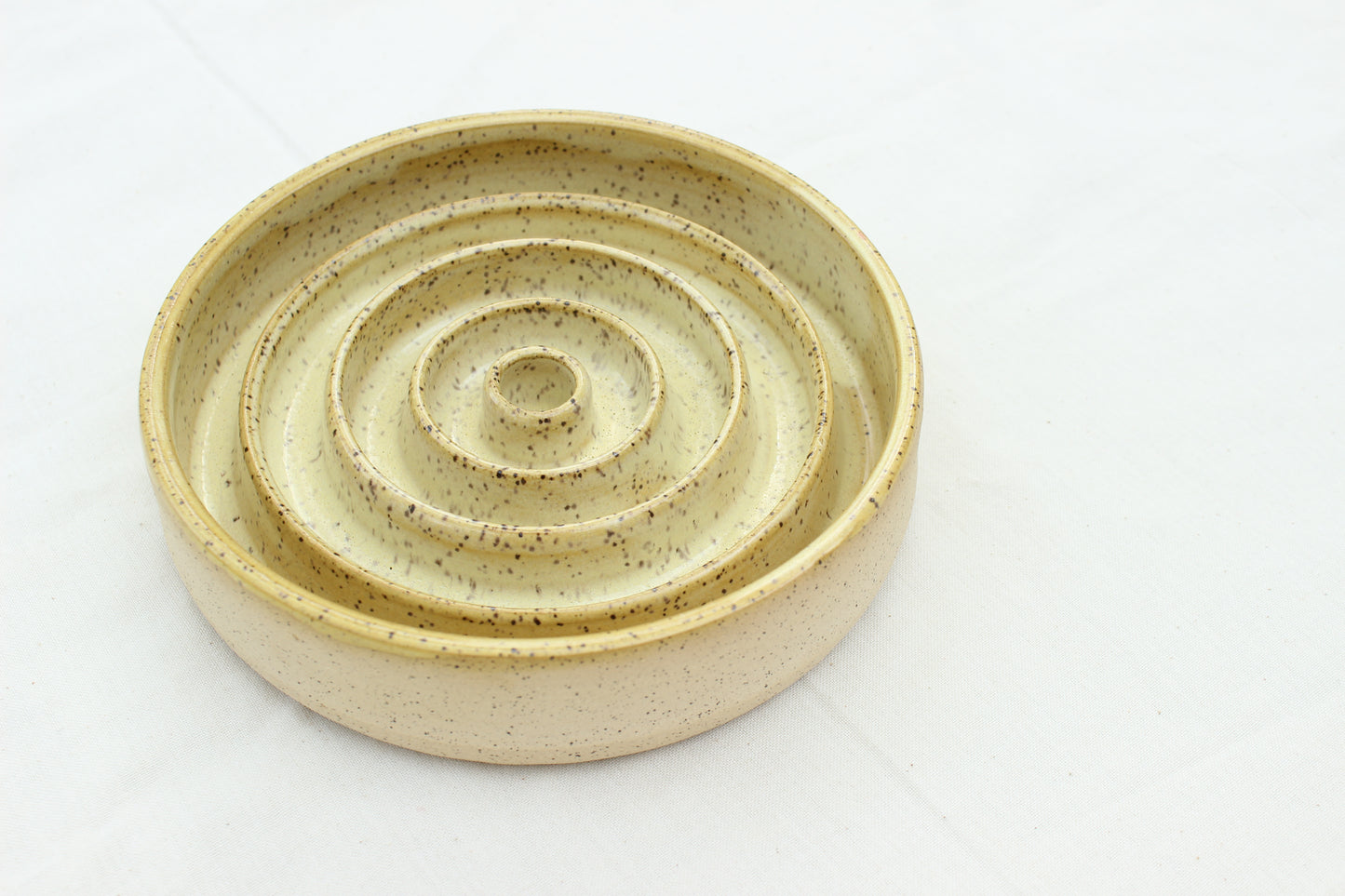 *Pre-Order* MEDIUM Slow Feed Dog Bowl - Smooth Rim (Custom Color)
