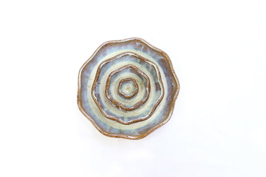 SMALL Wavy Slow Feeder Bowl - Cinnamon Ripple (3)