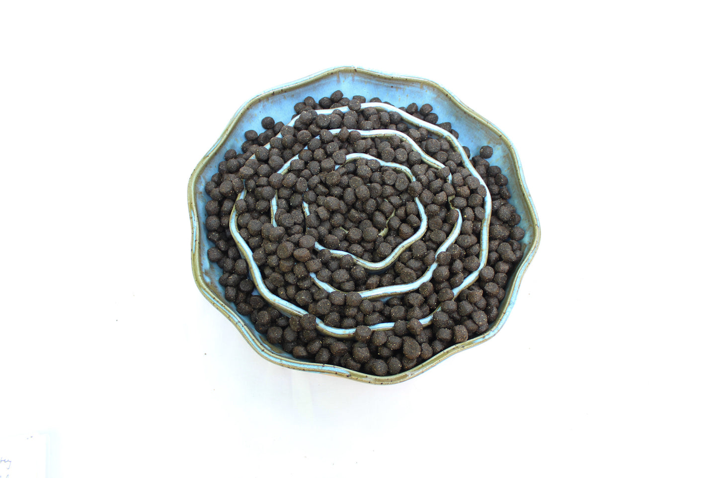 MEDIUM Wavy Slow Feeder Bowl - Soft Blue (12)