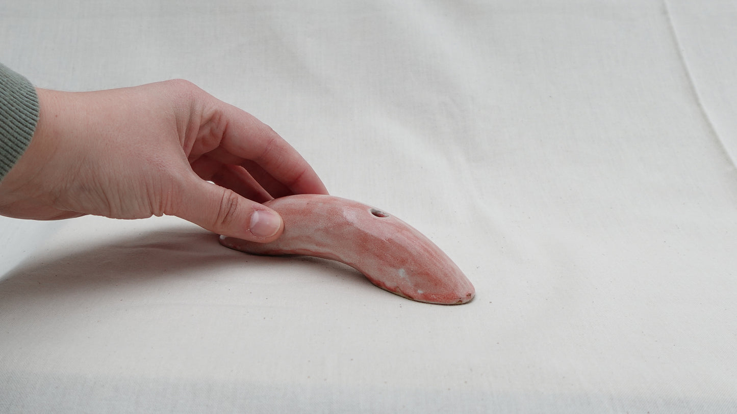 Modern Mini Arch Vase – Handmade Ceramic Vase for Fresh or Dried Flowers & Propagation