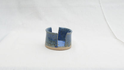 Handmade Ceramic Sponge Holder - Blue