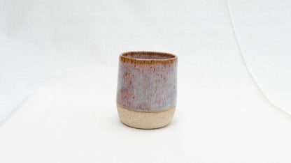 Handmade Ceramic Thumb Cup – Warm Earth Glaze