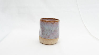 Handmade Ceramic Thumb Cup – Warm Earth Glaze