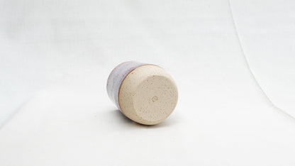 Handmade Ceramic Thumb Cup – Warm Earth Glaze
