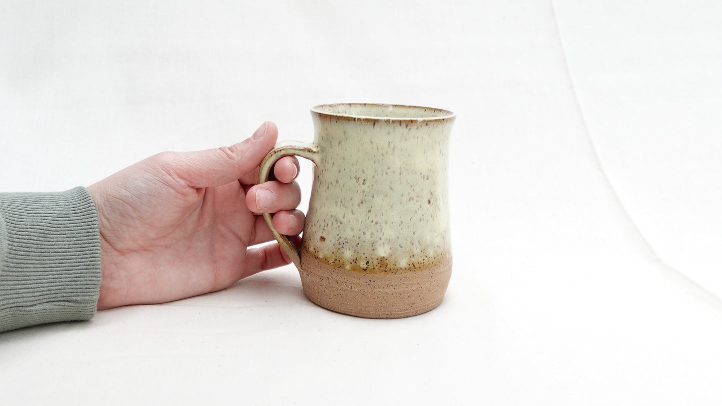 Handmade Butter Yellow Ceramic Mug