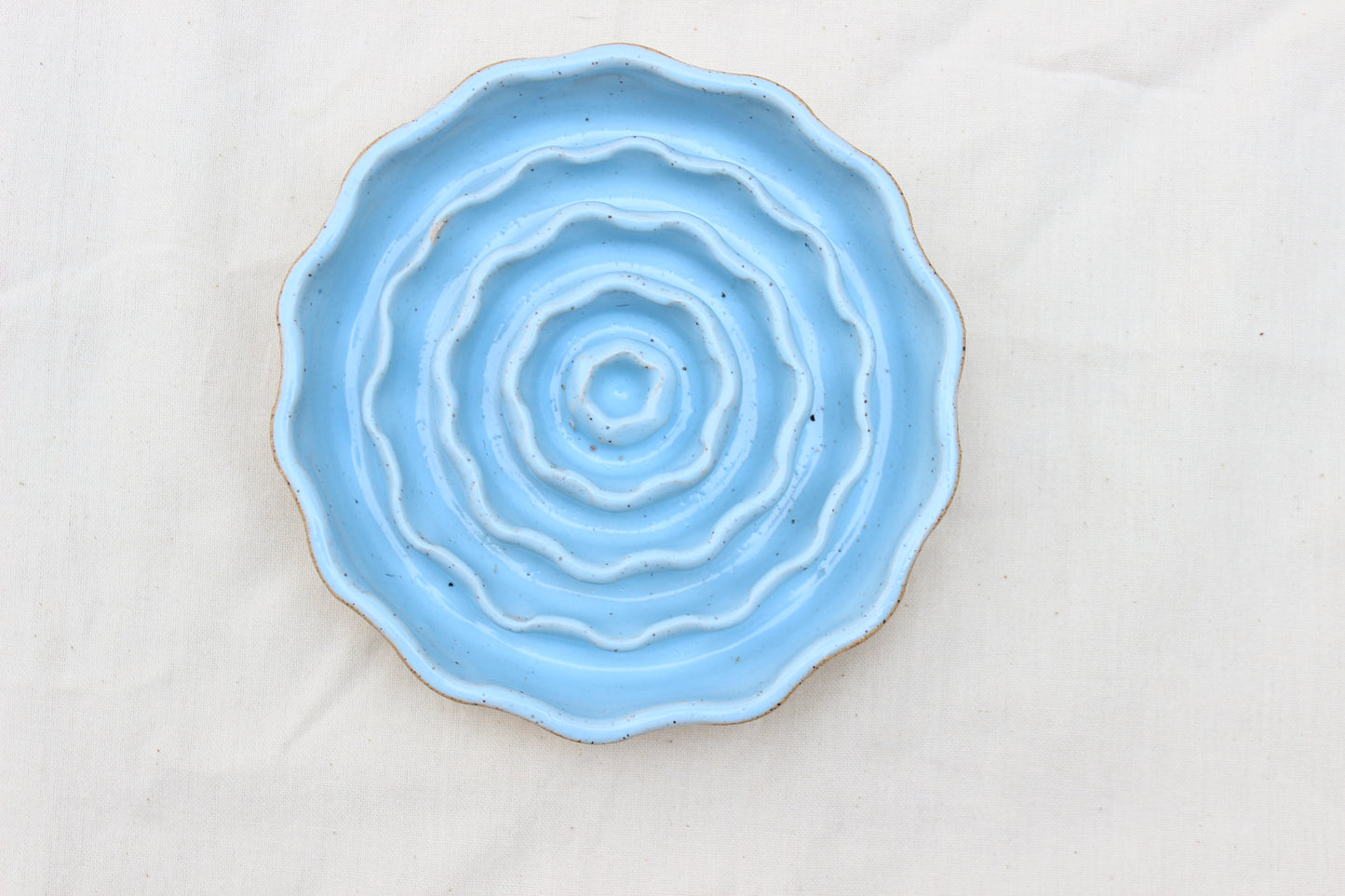 *Pre-Order* LARGE Slow Feed Dog Bowl - Wavy Rim (Custom Color)