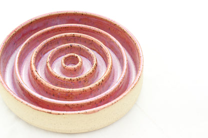 *Pre-Order* LARGE Slow Feed Dog Bowl - Smooth Rim (Custom Color)