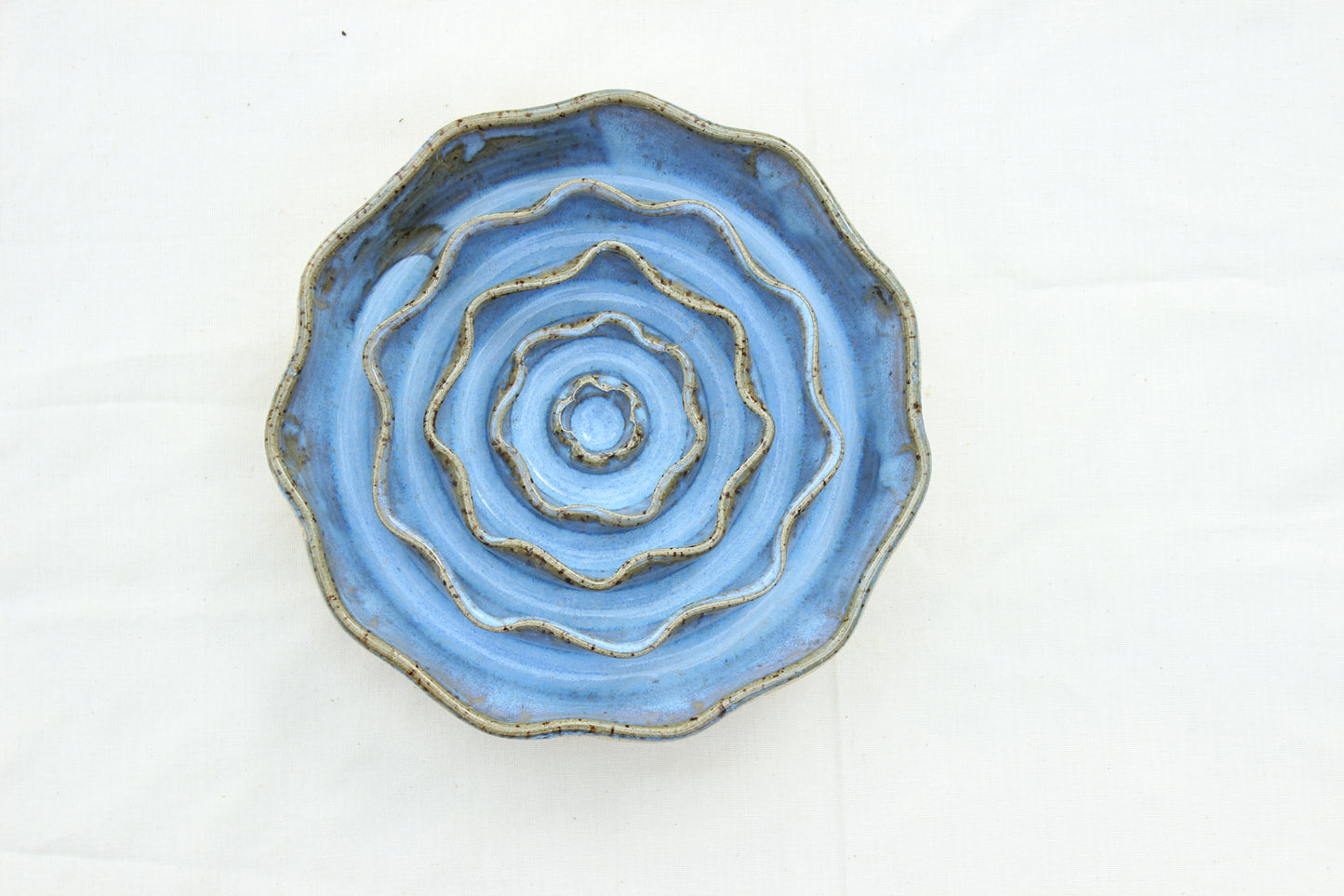 *Pre-Order* LARGE Slow Feed Dog Bowl - Wavy Rim (Custom Color)
