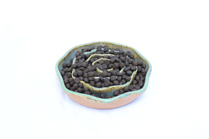 SMALL Wavy Slow Feeder Bowl - Soft Green (4)