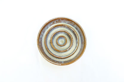 SMALL Smooth Slow Feeder Bowl - Cinnamon Ripple (6)
