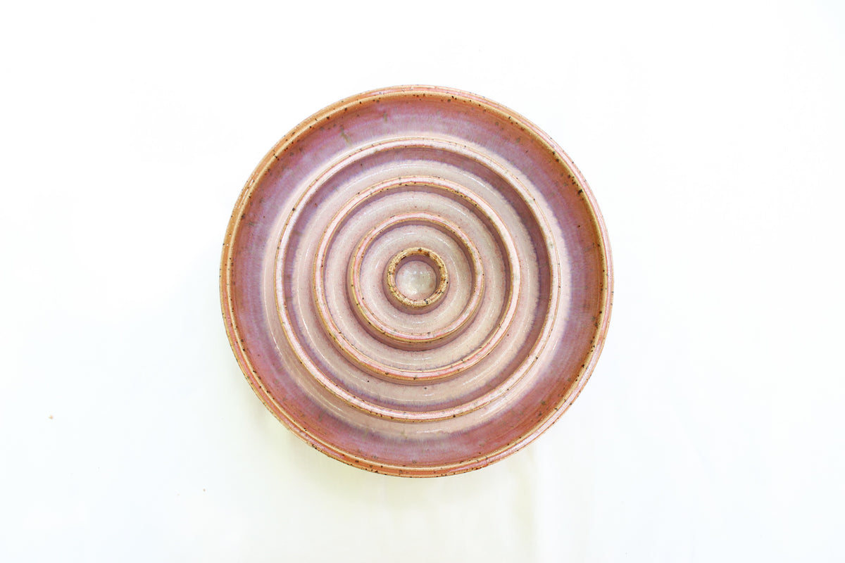 MEDIUM Smooth Slow Feeder Bowl - Unicorn Pink (9)