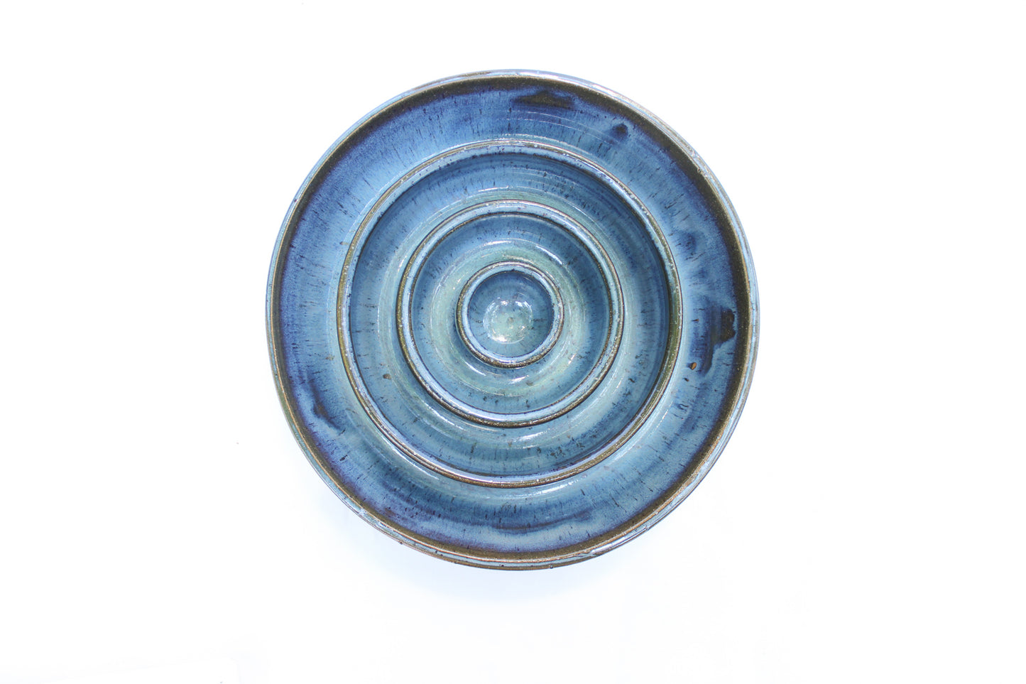 MEDIUM Smooth Slow Feeder Bowl - Texture Dark Cloud (10)