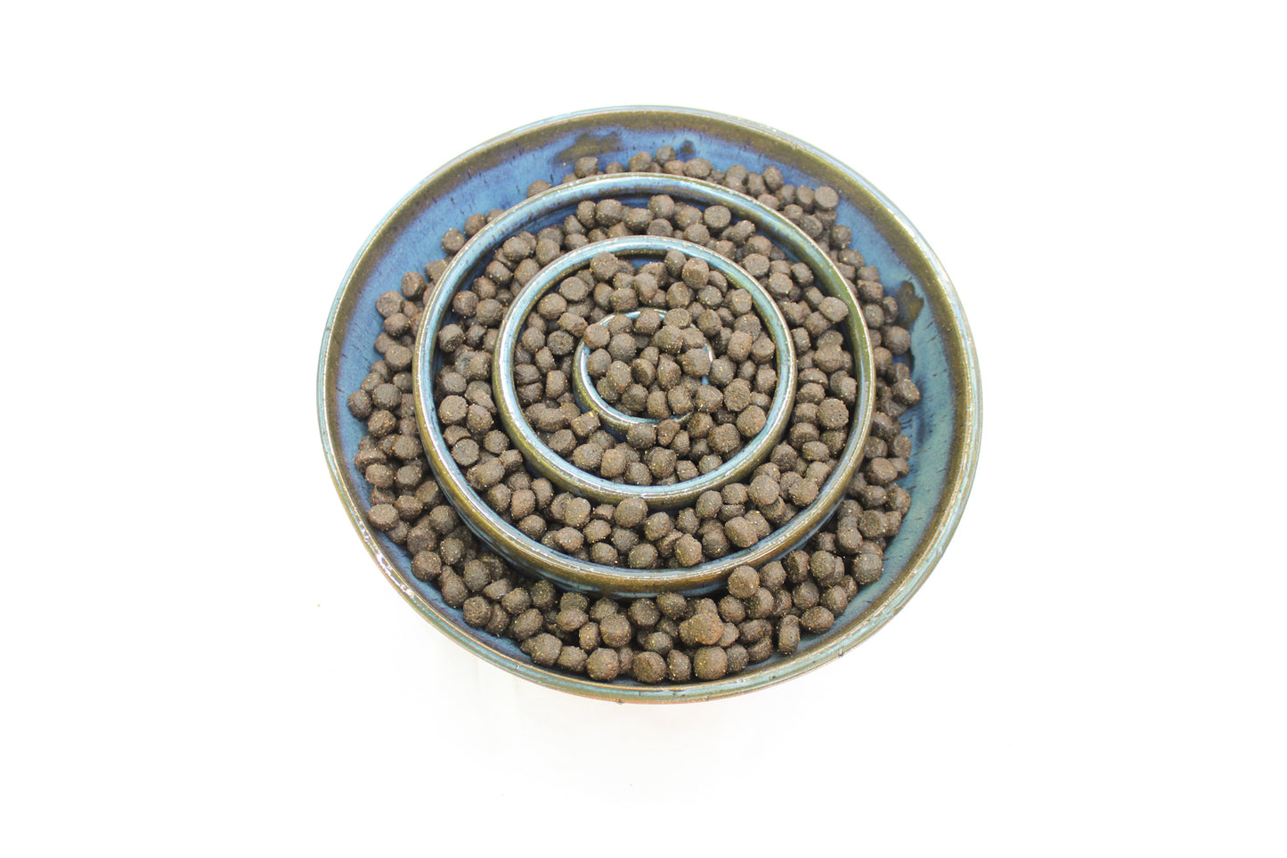 MEDIUM Smooth Slow Feeder Bowl - Texture Dark Cloud (10)