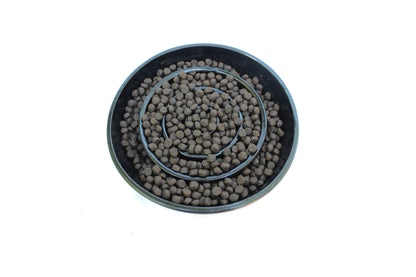 MEDIUM Smooth Slow Feeder Bowl - Black (11)