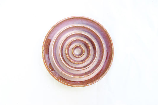 MEDIUM Smooth Slow Feeder Bowl - Unicorn Pink (22)