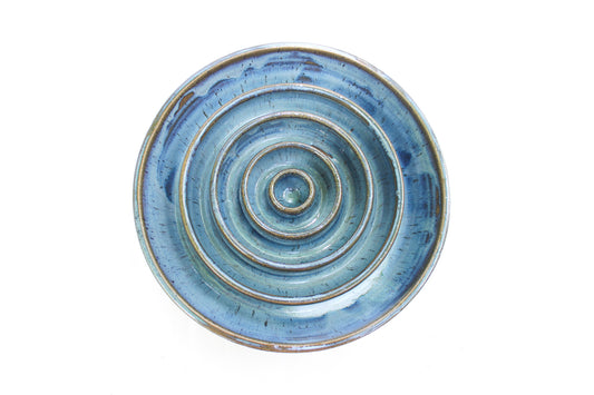 MEDIUM Smooth Slow Feeder Bowl - Texture Dark Cloud (23)