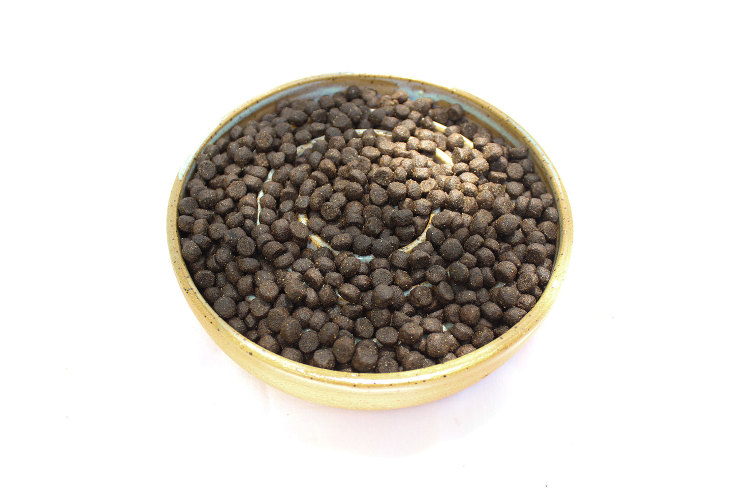 MEDIUM Smooth Slow Feeder Bowl - Runny Teal