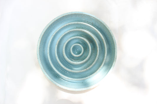 MEDIUM Smooth Slow Feeder Bowl - Sky Blue (29)