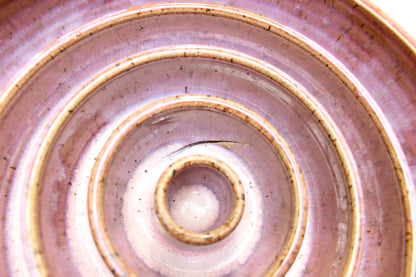 LARGE Smooth Slow Feeder Bowl - Unicorn Pink (31)