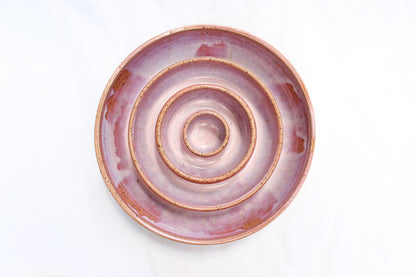 LARGE Smooth Slow Feeder Bowl - Unicorn Pink (32)