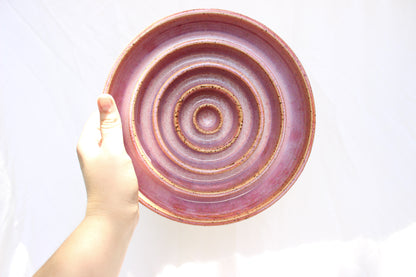 LARGE Smooth Slow Feeder Bowl - Unicorn Pink (35)