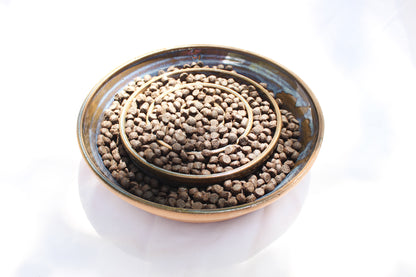 LARGE Smooth Slow Feeder Bowl - Texture Dark Cloud (37)